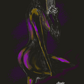 Curua. Digital Illustration, and Painting project by Alejandro Bonilla - 02.05.2025