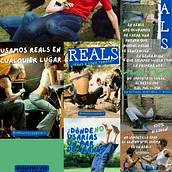 REALS - jeans todoterreno. Projekt z dziedziny Cop, writing, Kreat, wność, Marketing,  Reklama i Tworzenie treści użytkownika romacastelli - 06.02.2025