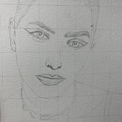 Mi proyecto del curso: Retrato artístico en acuarela. Un projet de Beaux Arts, Dessin de portrait, Peinture , et Aquarelle de Mary Barcelona Lebrato - 06.02.2025
