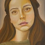 Red Head. Un progetto di Illustrazione tradizionale, Belle arti, Disegno, Disegno a matita, Disegno di ritratti, Disegno realistico e Disegno artistico di Shawn - 07.02.2025