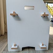 Mueble RTA_CNC. Woodworking, Furniture Design, Making, Product Design & Industrial Design project by Omar Cervantes - 02.07.2025