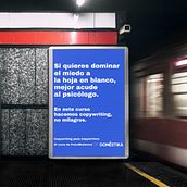Proyecto "Copywriting para Copywriters" | PutosModernos® X Domestika. Advertising, Communication, Cop, writing, Stor, telling, Creativit, Writing, Content Marketing, and Creative Writing project by Anna - 02.07.2025
