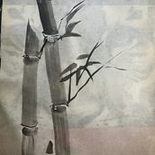 Bambú y Zen. Un projet de Dessin, Illustration traditionnelle, Illustration à l'encre, Beaux Arts , et Peinture de Sebastián Camilo Leal Daza - 08.02.2025