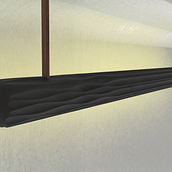 Lámpara Fluir . 3D, 3D Design, 3D Modeling, Architecture, Digital Architecture, Furniture Design, Making, Industrial Design, Interior Architecture, and Product Design project by Santiago Solórzano Llaven - 02.08.2025