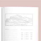 Bullet Journal | Almandina. Design editorial e Ilustração vetorial projeto de Thamara Anún - 09.02.2025