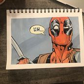 Ilustración de personajes en acrilico.  . Comic, Design de caractere, Ilustrație tradițională, Pictura și Pictură acrilică de carrito - 02.09.2025