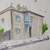 Sketch 1. Architectural Illustration, Drawing, and Sketching project by ashbourn - 02.09.2025