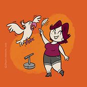 Feathered Friends Pet Sitter. Un proyecto de Diseño de personajes, Ilustración tradicional e Ilustración digital de Jason Rodgers - 10.02.2025