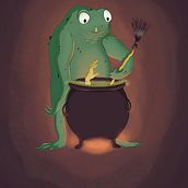 « La revanche du crapaud » . % Caroline tarafından hazırlanan Karakter Tasarımı, Dijital İllüstras, on, Çizim, Geleneksel illüstras, on, Anlatı, Hika, Ve e anlatımı projesi - 02.10.2025