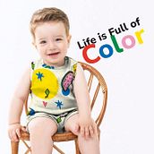 Life is Full of Color. Design, Fashion Design, Pattern Design, Textile Design, Digital Drawing, Children's Illustration, and Digital Painting project by Samantha Carvalho - 02.10.2025