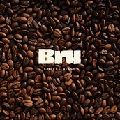 Bru Café. Graphic Design, Design, Br, ing, Identit, and Logo Design project by Eider Ojanguren - 02.11.2025