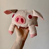 Flying Piggy Ein Projekt aus dem Bereich Spielzeugdesign, Design von Figuren, Nähen und Textildesign von Valeria - 12.02.2025
