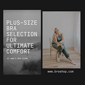 Plus Size Bras for Every Need at Anns Bra Shop. Een project van Grafisch ontwerp van Katrina Kimble - 12.02.2025