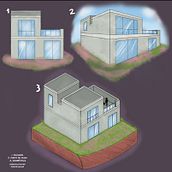 Resultado Final . Architectural Illustration, Architecture, Digital Architecture, Digital Illustration, and Sketching project by giovanamarinibertoloto - 02.13.2025