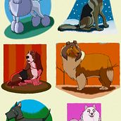 Pets. Digital Illustration, Character Design, and Children's Illustration project by Maria Rosaria Fioravante - 02.13.2025