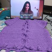 Chaleco Top Dawn. Un projet de Crochet de amparoalmanza - 14.02.2025