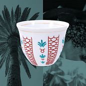 Arabic coffee cup . % Ramez Salloum tarafından hazırlanan Dijital İllüstras, on, Grafik Tasarım, Çizim, Ve Sanat ve El Sanatları projesi - 02.15.2025