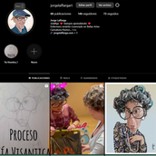 Mi proyecto del curso: Creación de un porfolio de ilustración en Instagram. Portfolio Development, Traditional illustration, Instagram, Digital Illustration, Social Media, Social Media Design, Management, and Productivit project by Jorge Laffarga Gómez - 02.16.2025