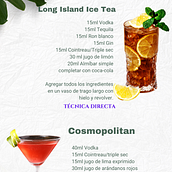 Recetas Cócteleras. Beverages project by alexandra_fredes - 02.17.2025