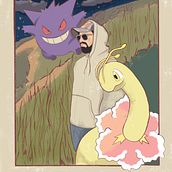 Nachito pokemon. Character Design, Comic, Digital Drawing, Digital Illustration, Traditional illustration, and Manga project by marialejandra_lozano13 - 02.17.2025