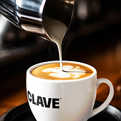 Clave Cafés Especiais. Digital Illustration, Graphic Design, Design, Br, ing & Identit project by Giovanne Donini - 02.17.2025