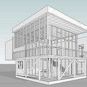 Proyecto: Casa DOM. 3D, Architecture, Digital Architecture, Interior Architecture, 3D Modeling, and ArchVIZ project by Kiara Vianey Espinoza Rubio - 02.18.2025