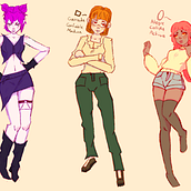 Proyecto Personaje Estilizado . Character Design, Drawing, Figure Drawing, and Traditional illustration project by yara_aylin1_1 - 02.19.2025