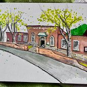 Third time's a charm?. Architectural Illustration, Drawing, Ink Illustration, Sketchbook, and Sketching project by sandra_l_lee - 02.19.2025