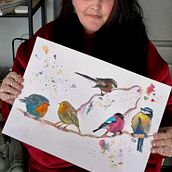 Business in the morning. Watercolor Painting project by Ramona Cameron - 02.19.2025
