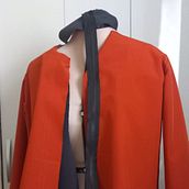 Chaqueta Kim. DIY, Fashion Design, and Sewing project by anais_constanza - 02.20.2025