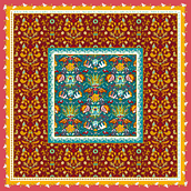 Illustration de motifs avec une âme. Vector Illustration, Pattern Design, Graphic Design, Drawing, Textile Design, Design, and Creativit project by Angie M - 02.20.2025