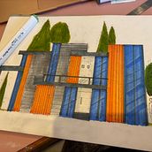 Final Project Rendering. Un progetto di Illustrazione architettonica, Architettura, Disegno, Interior design e Bozzetti di laraalamine - 21.02.2025