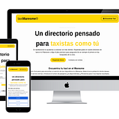 Taxi Maresme – Más que un directorio de taxis. Marketing, Digital Marketing, Web Design, and Web Development project by Ferran Barbarà - 02.21.2025