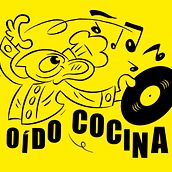 OIDO COCINA (Recording Studio). Digital Illustration, Vector Illustration, Digital Drawing, Br, ing, Identit, and Graphic Design project by Andrés Palmero Barrachina - 02.21.2025