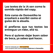 Proyecto final Xavi Fuentes (Copywriting para copywriters). Advertising, Communication, Cop, writing, Stor, and telling project by Xavi Fuentes - 02.21.2025