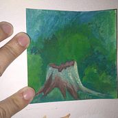 O Tronco. Un progetto di Pittura gouache, Pittura e Pittura ad acquerello di carlakaoru - 21.02.2025