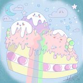 Strawberry Dreamscape. Character Design, Digital Illustration, Manga, and Drawing project by Melissa Zamora Padrón - 02.24.2025