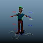 Pedrito Full Rigg. Un progetto di Animazione, Animazione di personaggi e Rigging di rauljimenezwk - 24.02.2025
