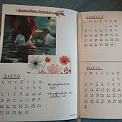 Mi Proyecto Bullet Journal . Un proyecto de Dibujo, H, lettering, Ilustración tradicional, Lettering, Gestión y productividad							 de thathiana - 24.02.2025
