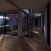 Vivienda Unifamiliar. Interior Design, and Architecture project by Abel A. Ozoria L. - 02.25.2025