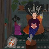 Quiet chaos. Digital Drawing, Digital Illustration, Traditional illustration, Narrative, and Sketchbook project by ellesmailt - 02.25.2025
