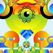 Aves de paso. Un progetto di Illustrazione digitale e Design di Sema García Diseño - 26.02.2025