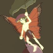 Little Fairy. Character Design, Digital Drawing, Digital Illustration, Digital Painting, and Traditional illustration project by Maria Rosaria Fioravante - 02.28.2025