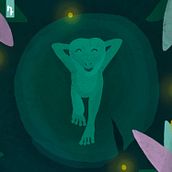 Frog Float Illustration et animation pour enfants. Un projet de Illustration numérique, Animation de personnages, Illustration animée, Animation, Illustration jeunesse , et Animation 2D de hannahjoyriley - 02.03.2025