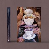 Before The Coffee Gets Cold Book Design. Editorial Design, Graphic Design, Traditional illustration, Design, Painting, Acr, and lic Painting project by Richard Soben - 03.03.2025
