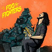 Ilustración Dave Grohl - Foo Fighters. Digital Drawing, Traditional illustration, and Digital Illustration project by Sebastian Aponte - 03.03.2025