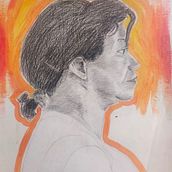 Mujer. Fine Arts, Painting, Acr, lic Painting, and Oil Painting project by Juan Freddy Abarca Cordero - 03.03.2025