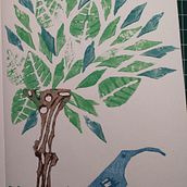 Il mio progetto del corso di Jeanne McGee: Disegno con timbri handmade. Traditional illustration, Pattern Design, Printing, Sketchbook, and Engraving project by Francesca - 03.03.2025
