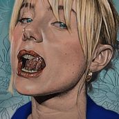 Proyecto de curso Retrato en grafito con intervención digital.. Projekt z dziedziny  R, sunek, R, sunek ołówkiem, Portret, Trad, c, jna ilustracja, Ilustracja c i frowa użytkownika Hugo Ramirez - 04.03.2025
