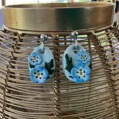 Polymer clay earrings. Un projet de Création d'accessoires, Artisanat, DIY, St, lisme , et Design de bijoux de Nithina Preechathaveekid - 04.03.2025